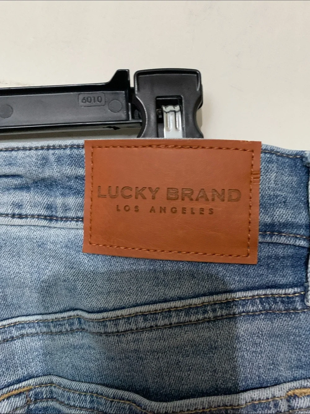 Lucky Brand High-Rise Light Blue Button-Fly Jeans